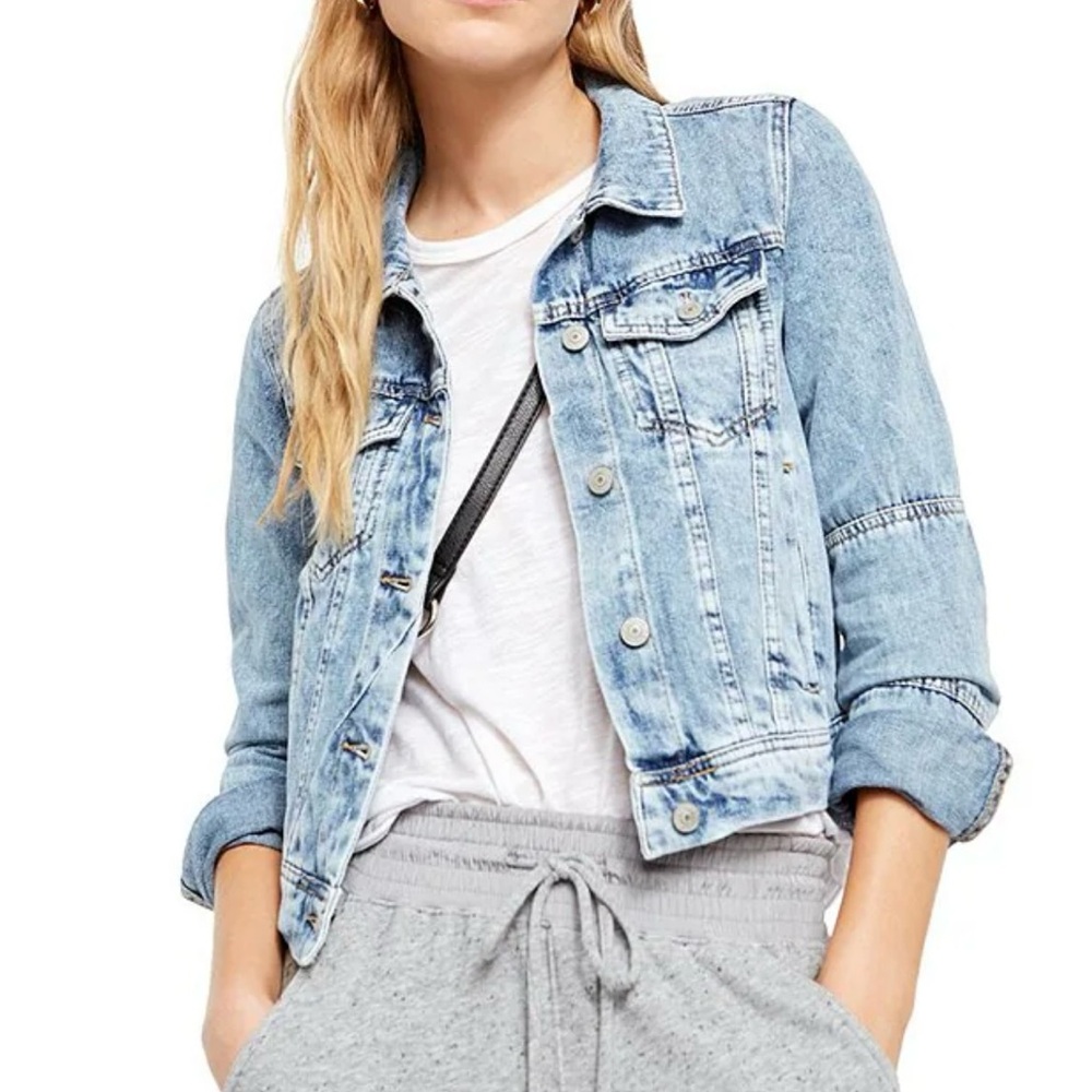 Free People Rumors denim jacket